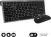 Subblim SUBKBC-OCO020 Toetsenbord RF-draadloos + Bluetooth Gris QWERTY