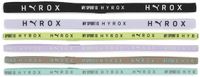PUMA PUMA x HYROX Hairbands (6pcs) Unisex Haarbandjes - PUMA Black-PUMA White-Sunny Lime-Light Lavender-Intense Mint