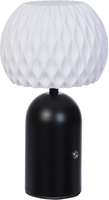 Luxform Obidos USB tafellamp, 80LM, zwart
