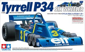 tamiya 1:12 12036 Tyrrell P34 Six Wheeler - w/Photo-etch Plastic kit