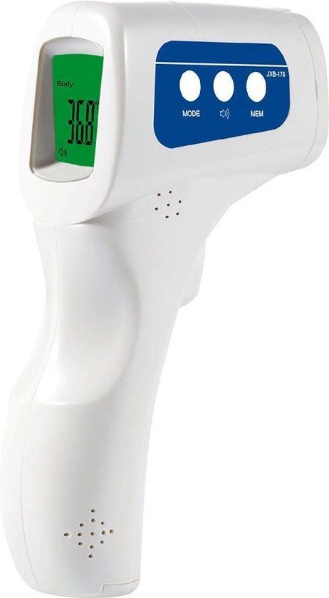 Shield Division JXB-178 Thermometer met remote sensing Wit Voorhoofd Knoppen