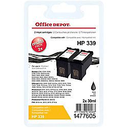 Office Depot Compatible HP C9504EE Inkt Cartridge Duopack Zwart
