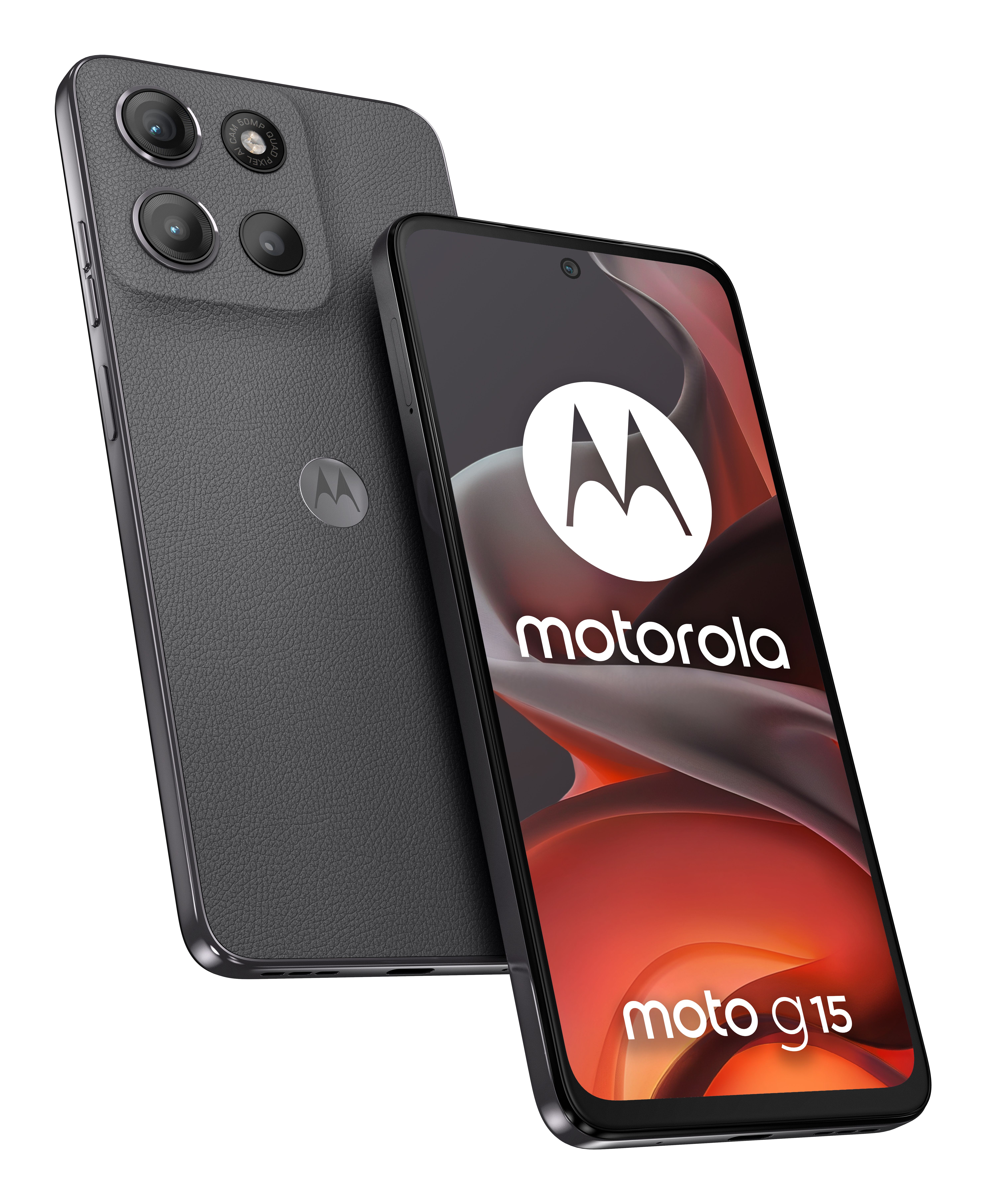 Motorola moto g15 - 6.72" - 256GB - 8GB RAM - Dual SIM - 4G - Grijs