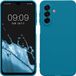 kwmobile telefoonhoesje geschikt voor Samsung Galaxy A17 4G / 5G - Hoesje voor smartphone - Precisie camera uitsnede - In Caribisch blauw