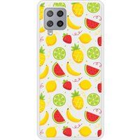 Samsung Bedrukt siliconen hoesje compatibel met Galaxy A42 5G Fruits tropicaux