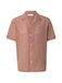 JACK & JONES Overhemd 'JORMONTAUK' wijnrood / wit