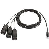 APC Easy Rack - Temperatuur- en vochtigheidssensor PDU-rek - zwart