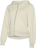 MAMALICIOUS MLZALA ZIP LS SWEAT TOP Dames Sweaters Maat M Polyester Viscose Elastaan Lange Mouw Effen Herfst/Winter Birch