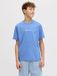 JACK&JONES JORNORREBRO EMB TEE SS CN NOOS JNR Jongens T-shirt Blauw Maat 152