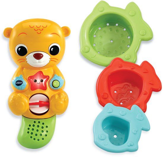 Vtech Baby Vtech Electronics Europe BV 80-562905 Erwachen und Entdecken, Blauw, Kunststof, Kat, Badjas