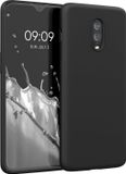 kwmobile telefoonhoesje geschikt voor OnePlus 6T - Hoesje voor smartphone - Back cover in zwart
