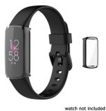 DrPhone FL1 TPU Beschermhoes – Geschikt voor Fitbit Luxe - Schokbestendig – Allround bescherming – Zwart