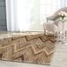 Safavieh INF588, woonkamertapijt, geweven polyester modern 120 x 180 cm Lichtbruin/meerkleurig