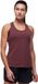 Black Diamond Splitter Mouwloos T-shirt Bruin S Vrouw