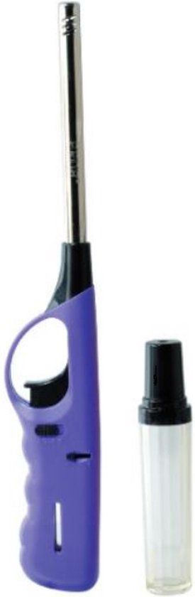 Flame Classics Gasaansteker - Hervulbaar - Grijs