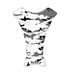 Tank Keiti Tank Pad Camouflage - Clear