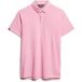 Superdry Studios Jersey Korte Mouw Poloshirt Roze M Man