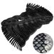 VEVOR Stabilisateur de Gravier 2,7 m x 5,2 m x 5 cm Grille de Stabilisation Sol Perméable Résistante à la Traction pour Patio, Base d'Abri de Jardin, Allée de Véhicule Léger, Parking, Pelouse, Gazon
