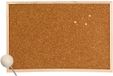 Zeller Prikbord - 60 x 45 cm - Hout - Multi