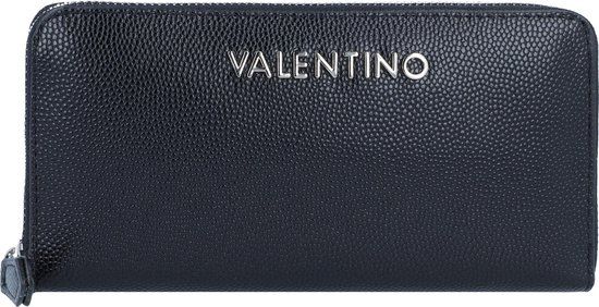 Valentino Bags Divina Zip Around Dames Portemonnee - Zwart