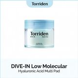 Torriden DIVE-IN Low Molecule Hyaluronic acid Multi Pads