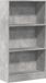 vidaXL Bibliothèque 60x24x109 cm bois d'ingénierie gris béton