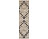 Safavieh Vloerkleed, PAR348, Viscose, Neutraal; Grijs, 67 x 240 cm