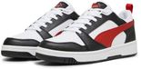 PUMA Rebound v6 Low Unisex Sneakers - PUMA White-For All Time Red-PUMA Black