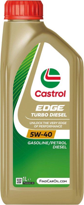 Castrol Edge Turbo Diesel 5w40 1 liter motorolie