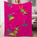 Icecat Couverture en polaire, douce et chaude en microfibre légère pour le printemps, décoration de chambre, cadeau parfait pour femmes et hommes, 60x80 pouces