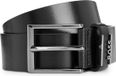 BOSS Leren Riem Cole Ant Belt W115 Black Zwart