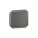 Legrand Dubbele schakelaar of wisselschakelaar, 10 A, Plexo, waterdicht IP55, antraciet, 069805LE