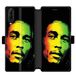 Beschermhoes Wiko Beschermhoes van leer voor Wiko View 4 / View 4 Lite Bob Marley 2