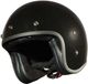 Peroz Filus Zwart Metallic Jethelm - Helm