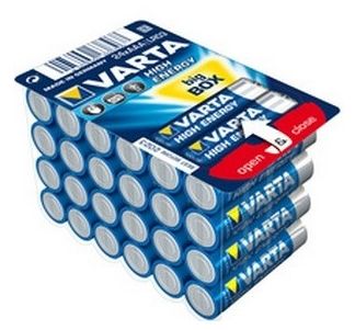Varta AAA batterijen - LR03 - 1.5V - 24 stuks