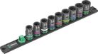 Wera C Impaktor 05005490001 Dopsleutelset Inch 1/2 9-delig