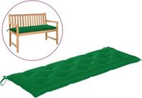 vidaXL Tuinbankkussen 150x50x7 cm Oxford stof groen