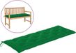 vidaXL Tuinbankkussen 150x50x7 cm Oxford stof groen