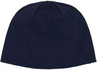 Neutral Interlock Beanie NE93051 - Navy - One size