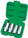 TOPTUL Jeu de 2 clés d'extraction de vis 6-12 mm 1/2" pour boulons cassés 4 el