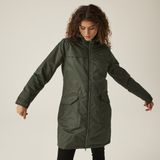 Regatta Regenjas Wandelen Dames Waterproof Ademend Lichtgewicht Romine II Groen