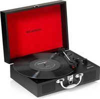 RICATECH RTT21 Advanced Black Bluetooth Platenspeler - Zwart