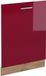 Vicco R-Line Frontpaneel – 60 cm sans plan de travail Rouge brillant