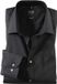 OLYMP Level 5 body fit chemise - longueur de manche 7 - noir - Facile à repasser - Tour de cou : 46