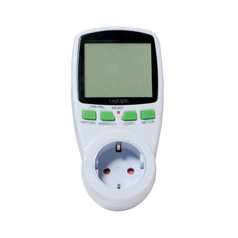 LogiLink EM0003 - Energiekostenmeter - 3680 Watt - Netstroom