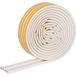 Fix-o-moll Tochtband 9mm - D profiel - wit