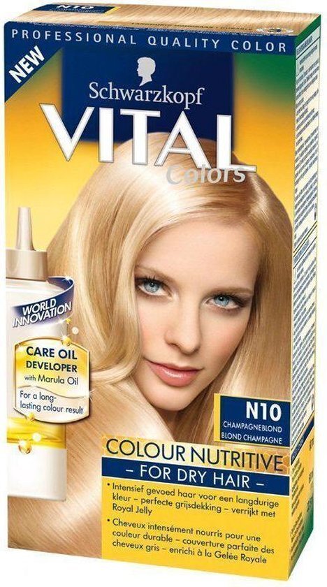 Schwarzkopf Vital Colours - 10 Champagne Blond - Haarverf