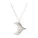 Georg Jensen Ornement de Noël lune 2024 Plaqué palladium