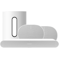 Sonos Ray White + 2x Era 300 White + Sub Mini White