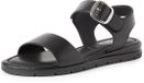 Tamaris - Dames - Sandalen - Maat 39 - Zwart gevlekt